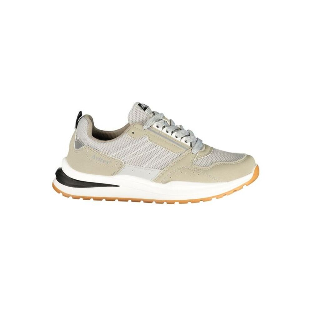 Avirex Gray Polyester Men's Men's Sneaker